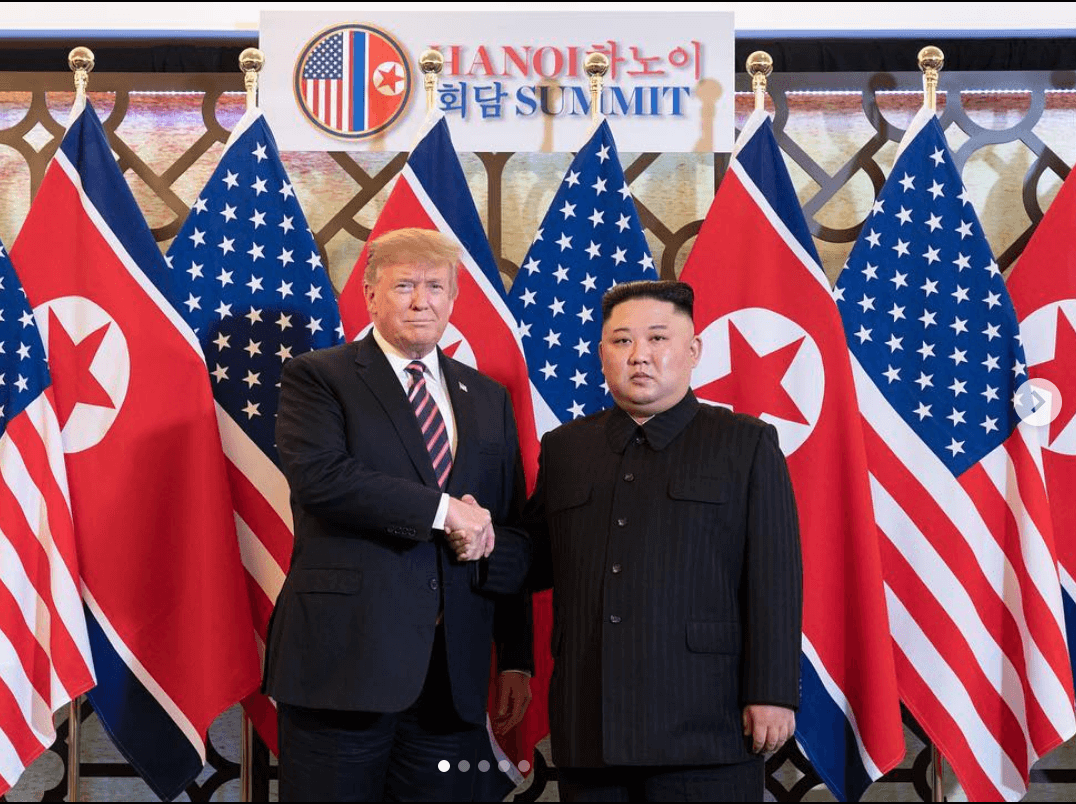 Trump and Kim Jon Un